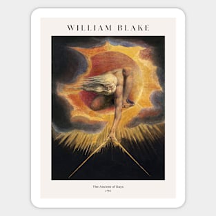 William Blake - The Ancient of Days Sticker